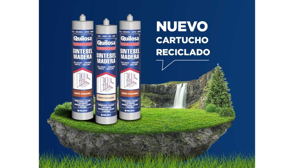 QUILOSA apuesta por la sostenibilidad con su nuevo cartucho reciclado