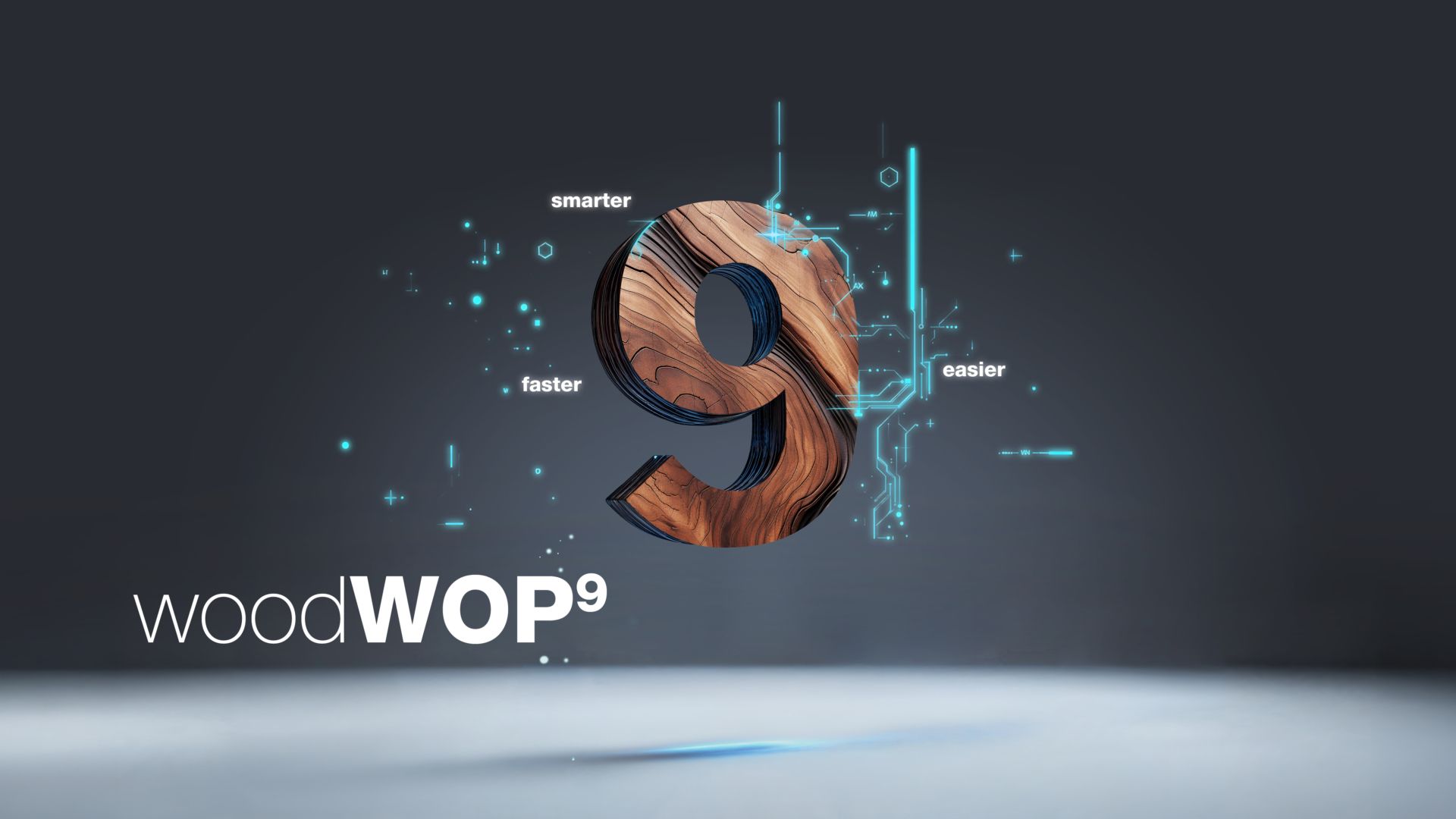 El software de programación CNC woodWOP 9 es ahora aún más sencillo y claro