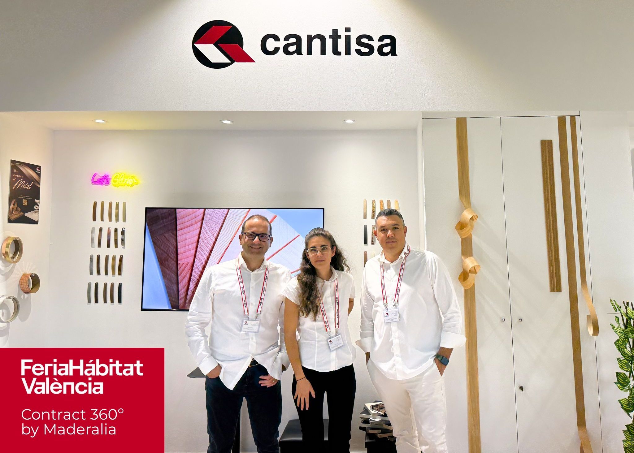CANTISA expuso en el espacio Contract 360º by Maderalia, de Feria Hábitat València, con resultados muy satisfactorios