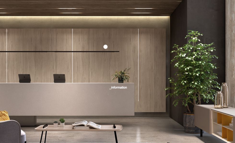 ZICLICK, la marca fruto de la colaboración entre SIMON y FINSA, presentó su innovador E-Panel en la Feria Hábitat València