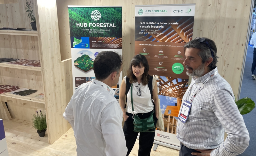 Las instalaciones completas del HUB FORESTAL DE CATALUÑA estarán operativas a primeros de 2026