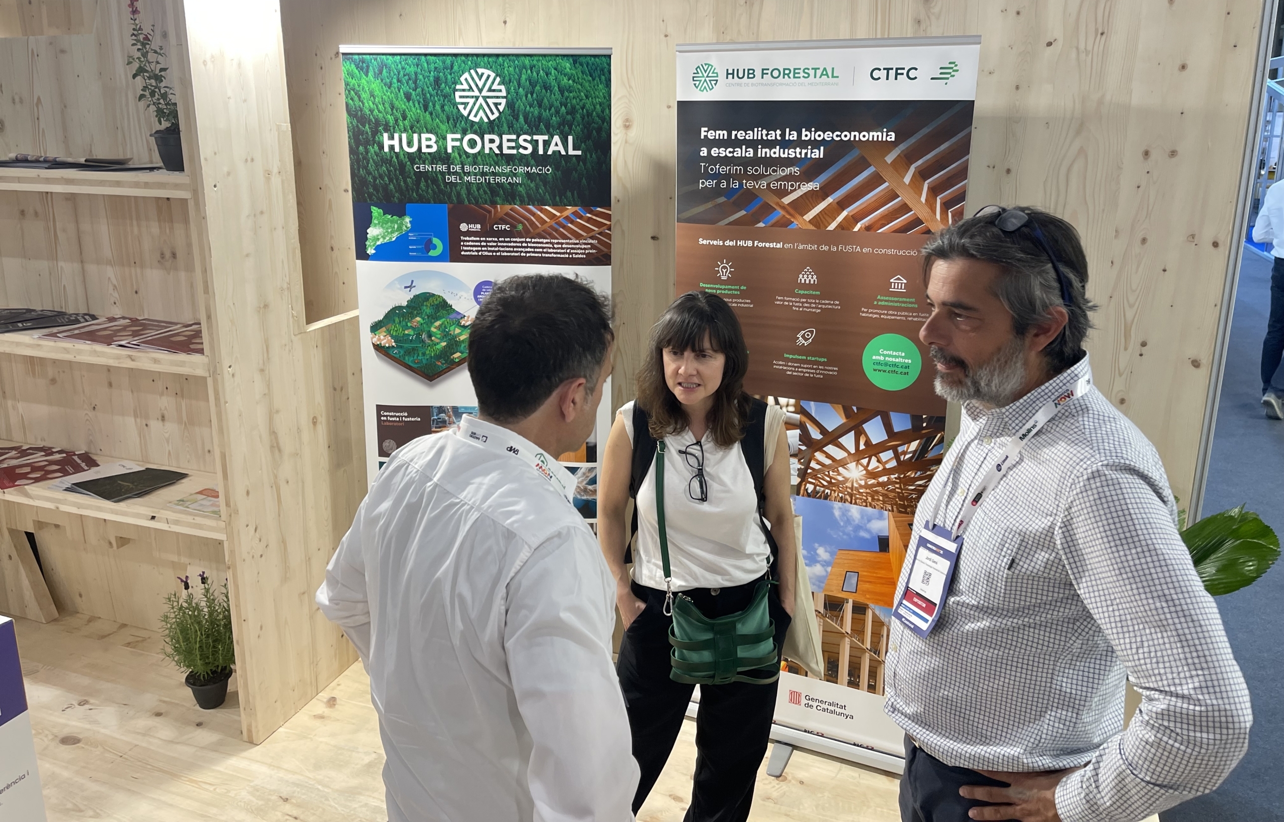 Las instalaciones completas del HUB FORESTAL DE CATALUÑA estarán operativas a primeros de 2026