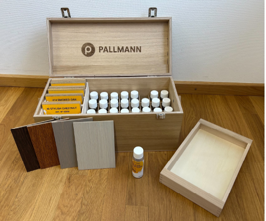 PALLMANN Color Collection ofrece una gama de 24 concentrados de color al aceite
