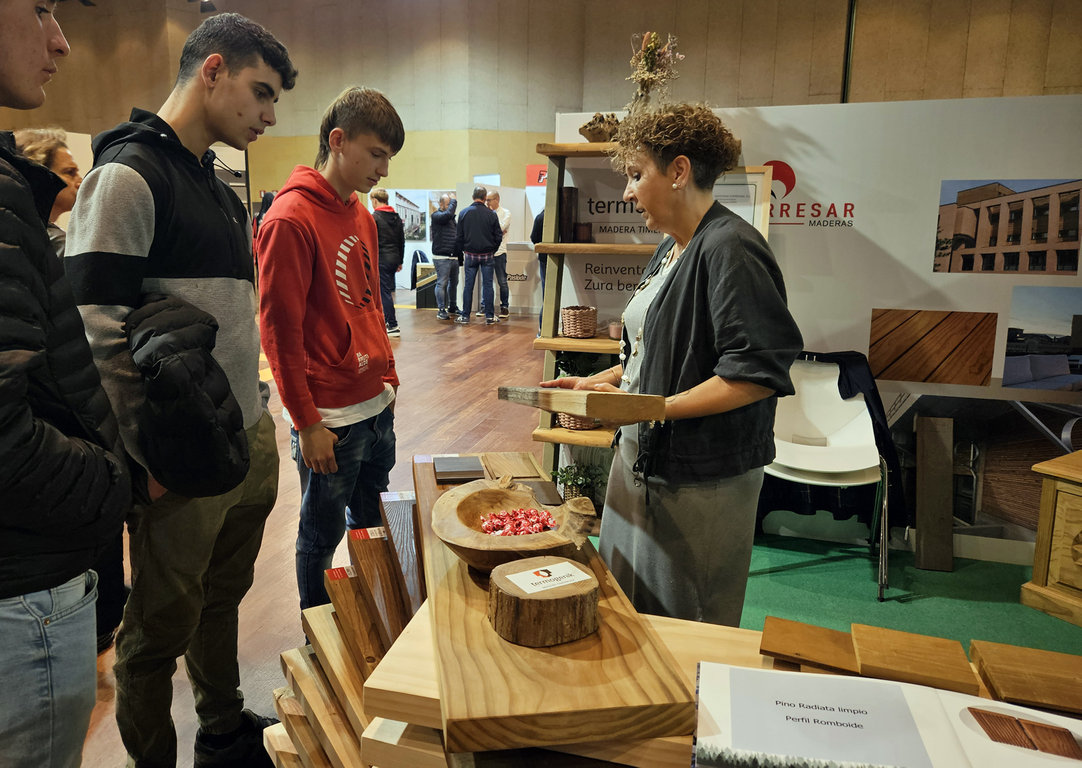 TORRESAR ofrece madera termotratada local