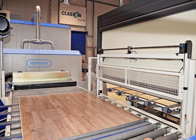 CLASSEN demuestra las capacidades de la impresión digital a escala industrial