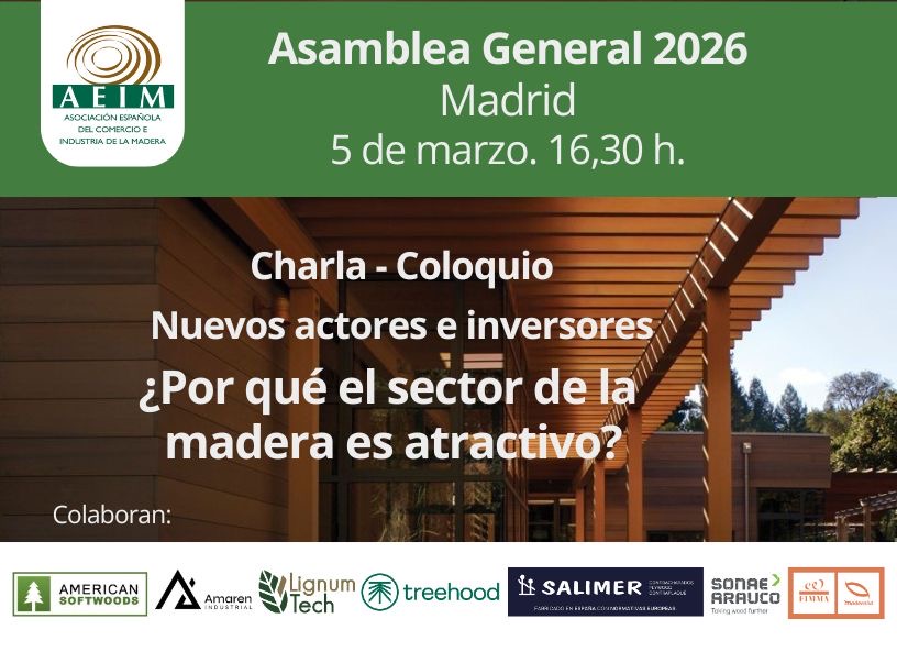 Charla-coloquio: Nuevos actores e inversores. ¿Por qué el sector de la madera es atractivo?