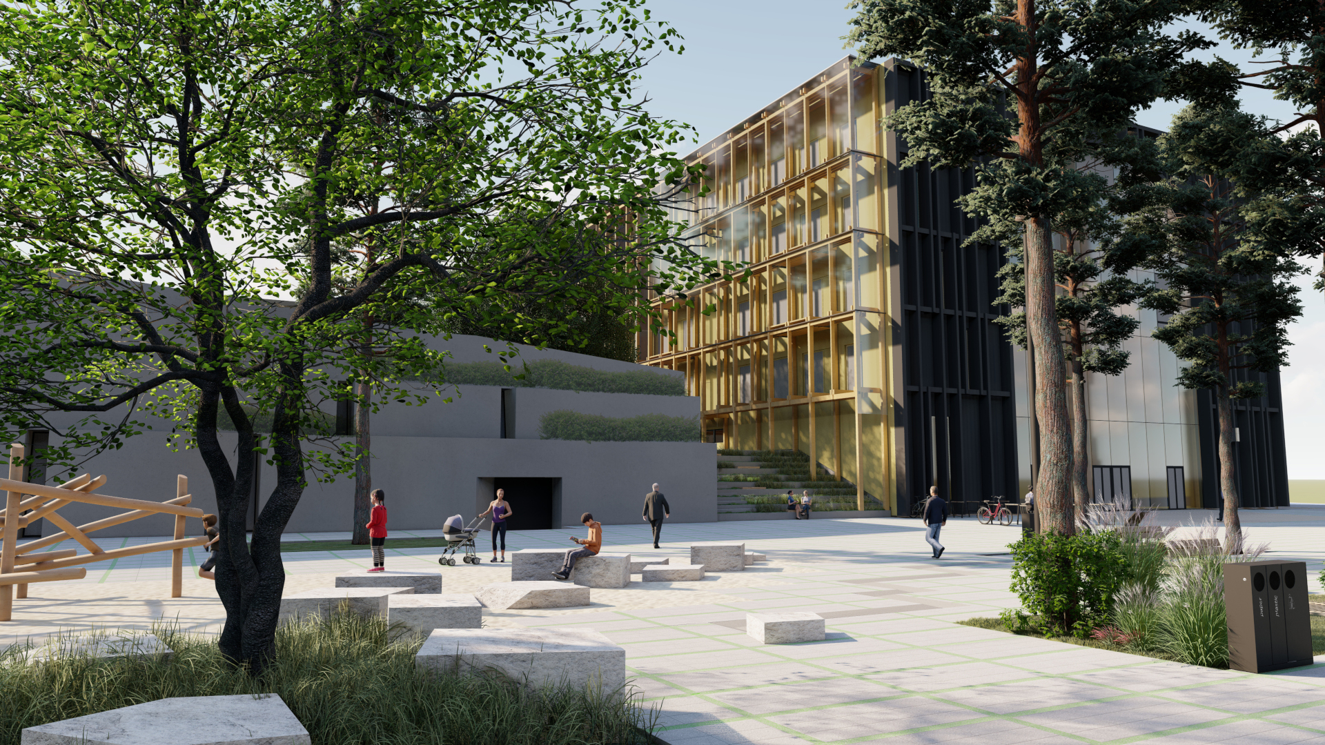 LOODUSMAJA: El “milagro” de madera en Tallinn