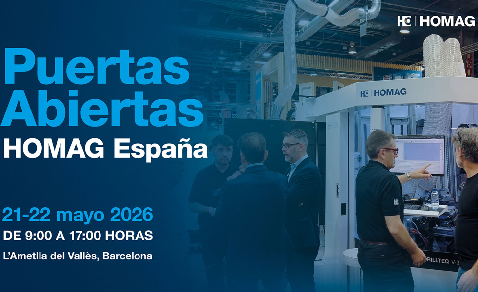 HOMAG España convoca unas jornadas de puertas abiertas