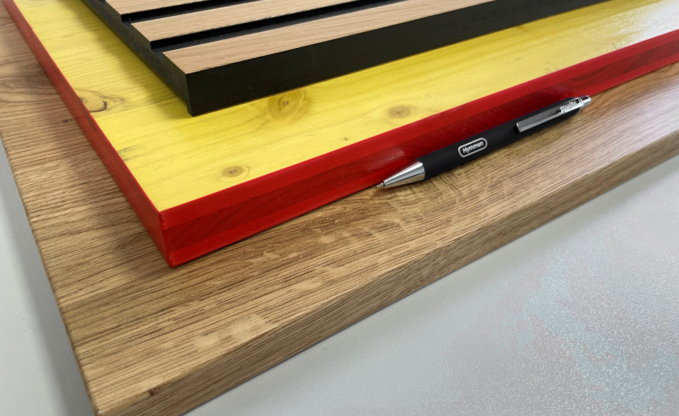 HYMMEN: Sellado de bordes altamente automatizado de paneles a base de madera