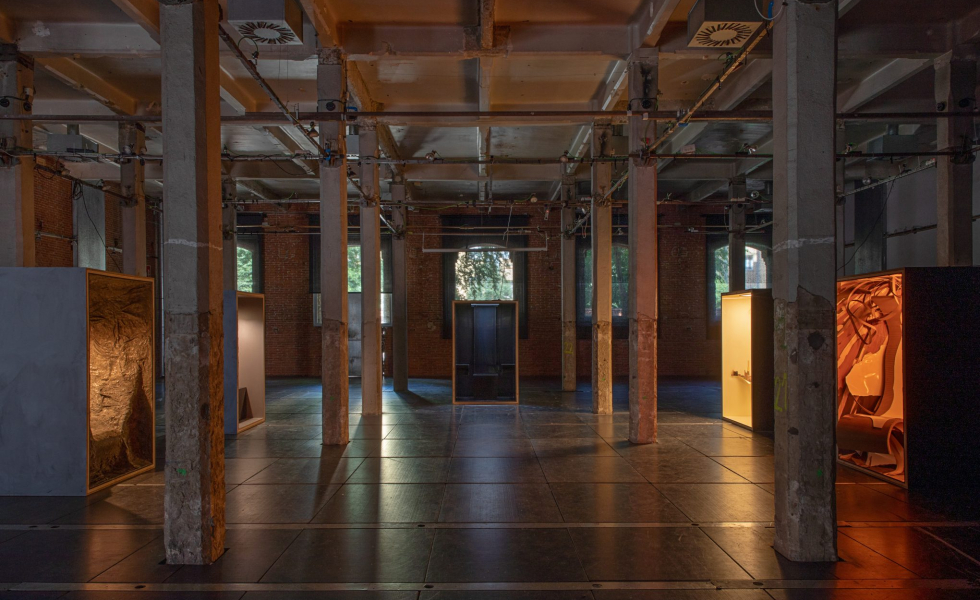 El colectivo belga de diseñadores ESPACE AYGO reinterpreta el ecosistema de soluciones Habitat 360 de FINSA en Mayrit Bienal 2026
